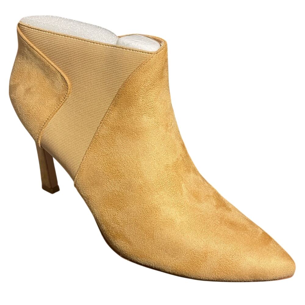 Pointed‎ Toe Tan Stiletto Booties | Tan | Baddie Night Out Y2K Sleek New 11